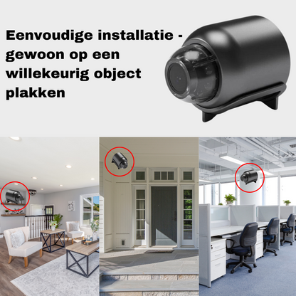Mini bewakingscamera met wifi en FullHD-resolutie