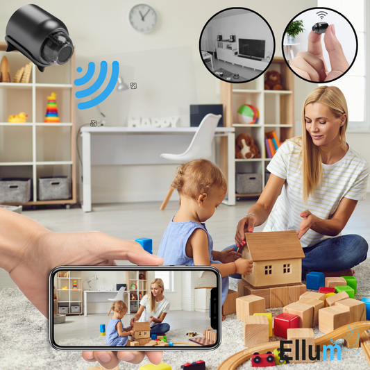 Mini bewakingscamera met wifi en FullHD-resolutie