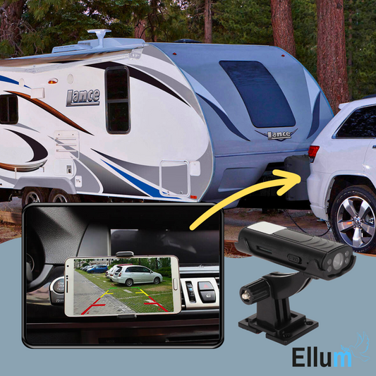 CamperTrailer - Mini WiFi achteruitrijd- en aankoppelcamera